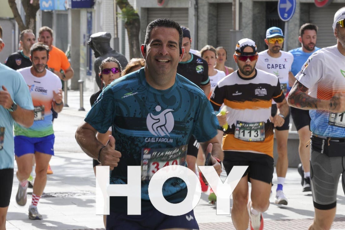 Algunas imágenes de la II Media Maratón del Zújar