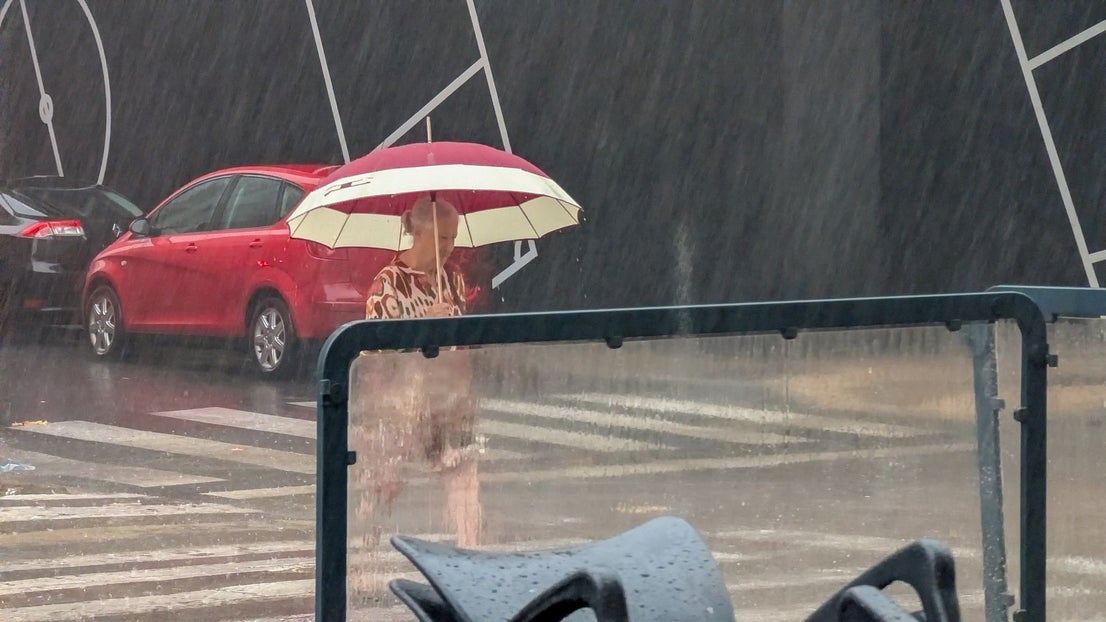 Numerosas incidencias por la lluvia en Villanueva de la Serena