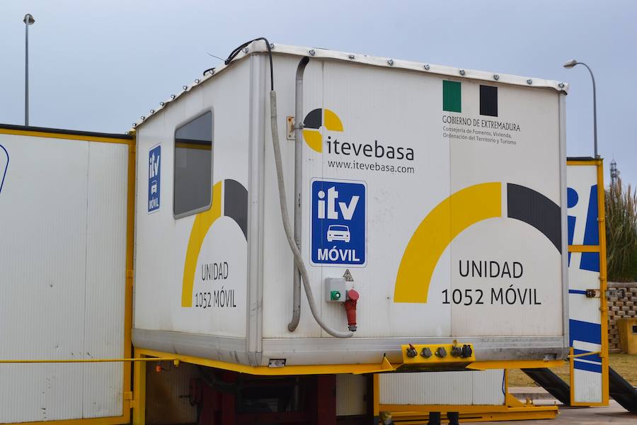 Unidad móvil de inspección técnica.
