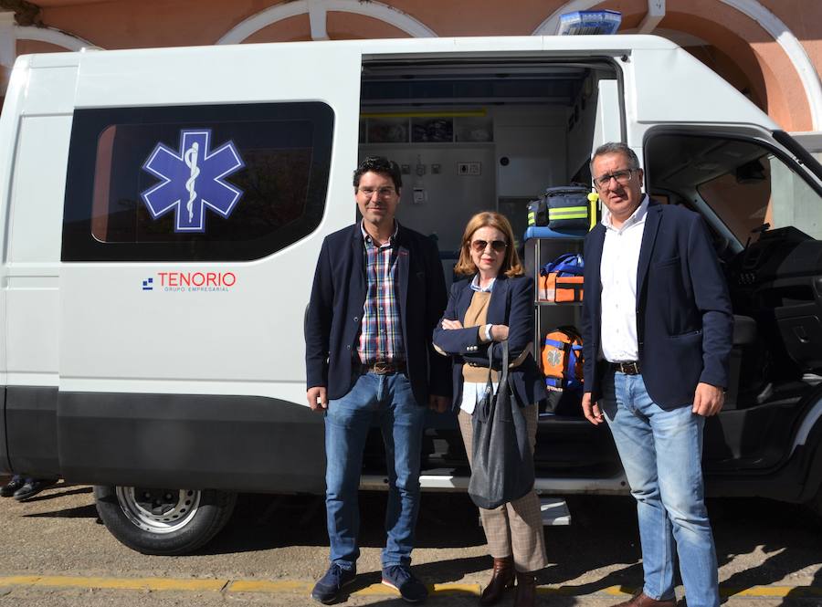 Recibimiento de la Unidad de Soporte Vital Básico.