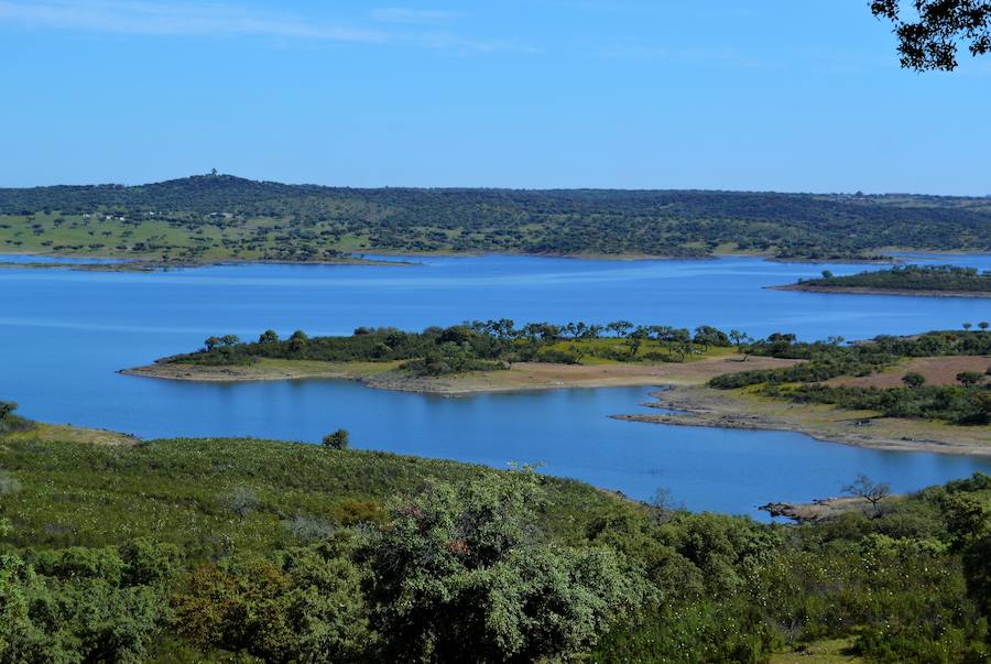 Embalse de Alqueva en el Molino de Porras.