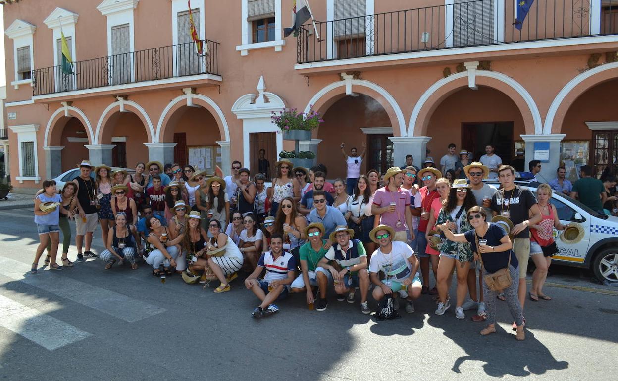 Participantes en una ruta de la caña, imagen de archivo.