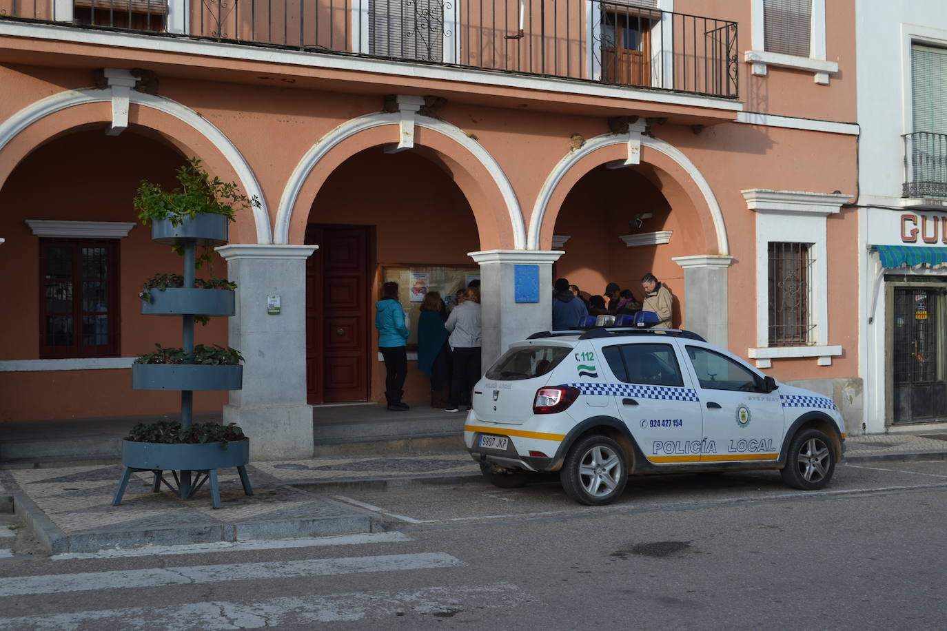 Pago de las acciones de bellota,imagen de archivo. 