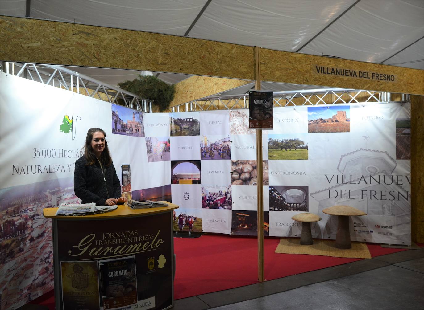 Stand perteneciente a la localidad en Portel