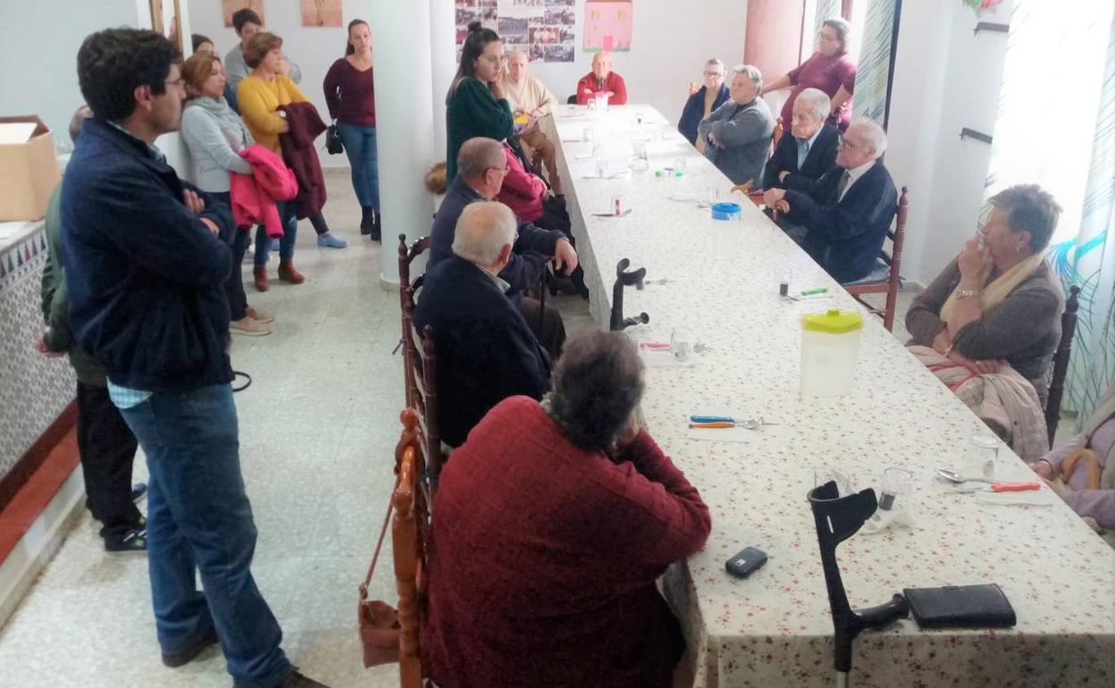 Algunos de los mayores beneficiarios de este proyecto. CEDIDA