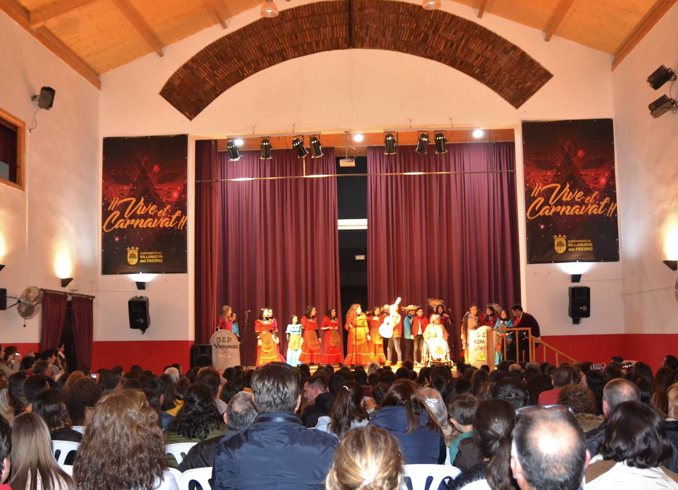 Concurso de murgas del carnaval de 2019.