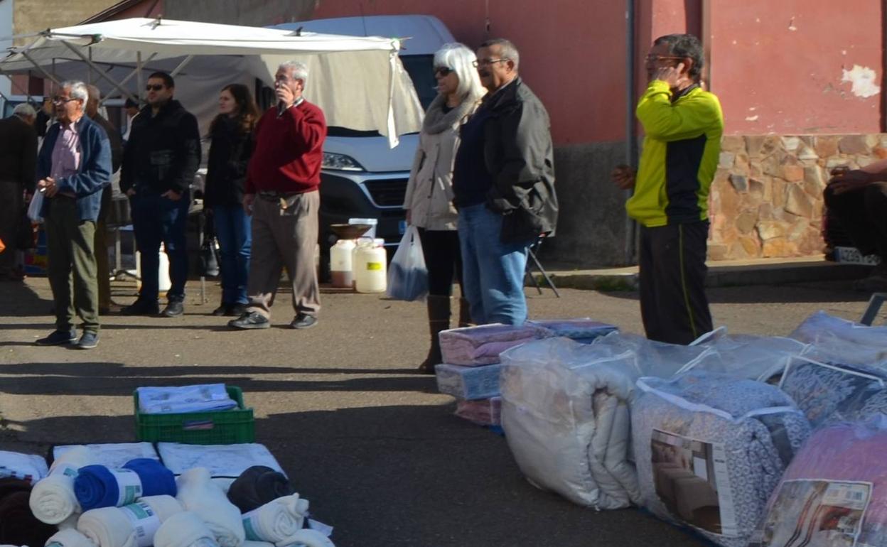 Mercadillo de los sábados en VIllanueva.
