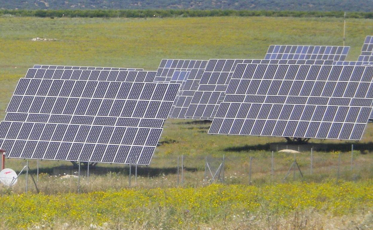 Placas solares.