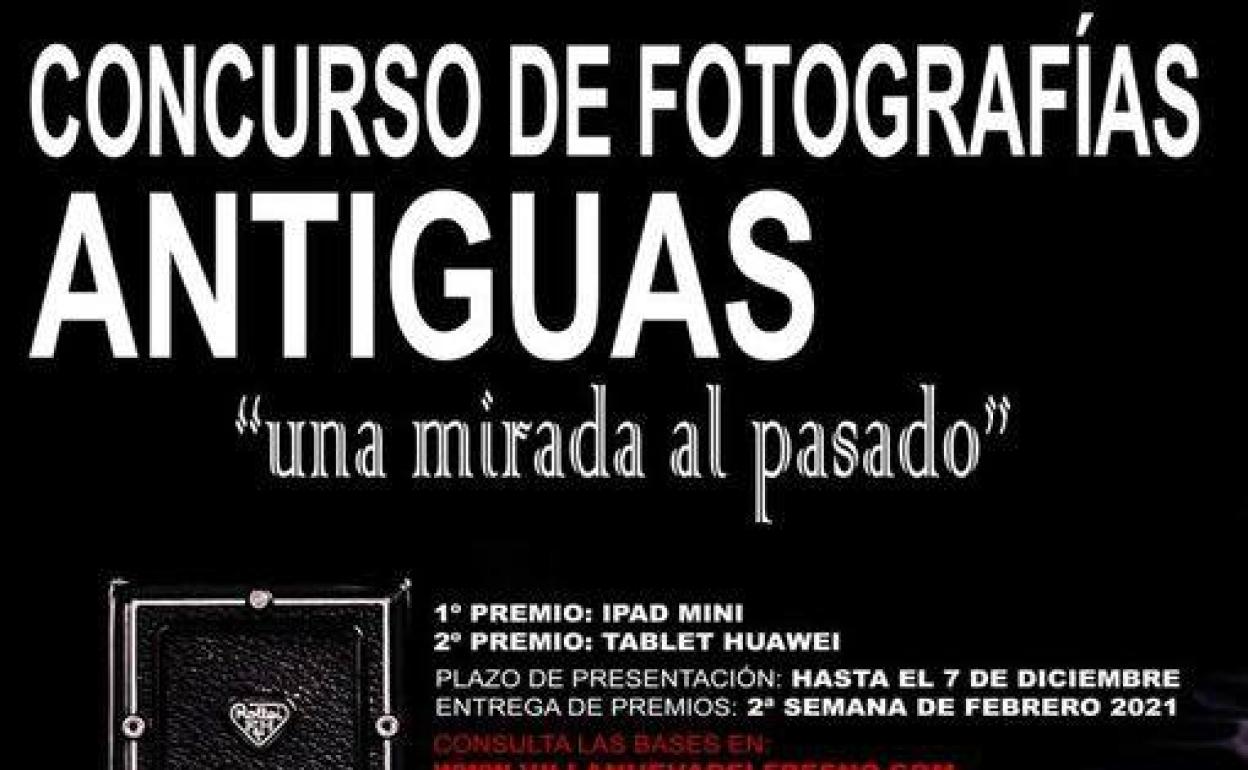 Se abre el plazo de participación en el concurso de fotografía antigua «Villanueva del Fresno, 'Una mirada al pasado»
