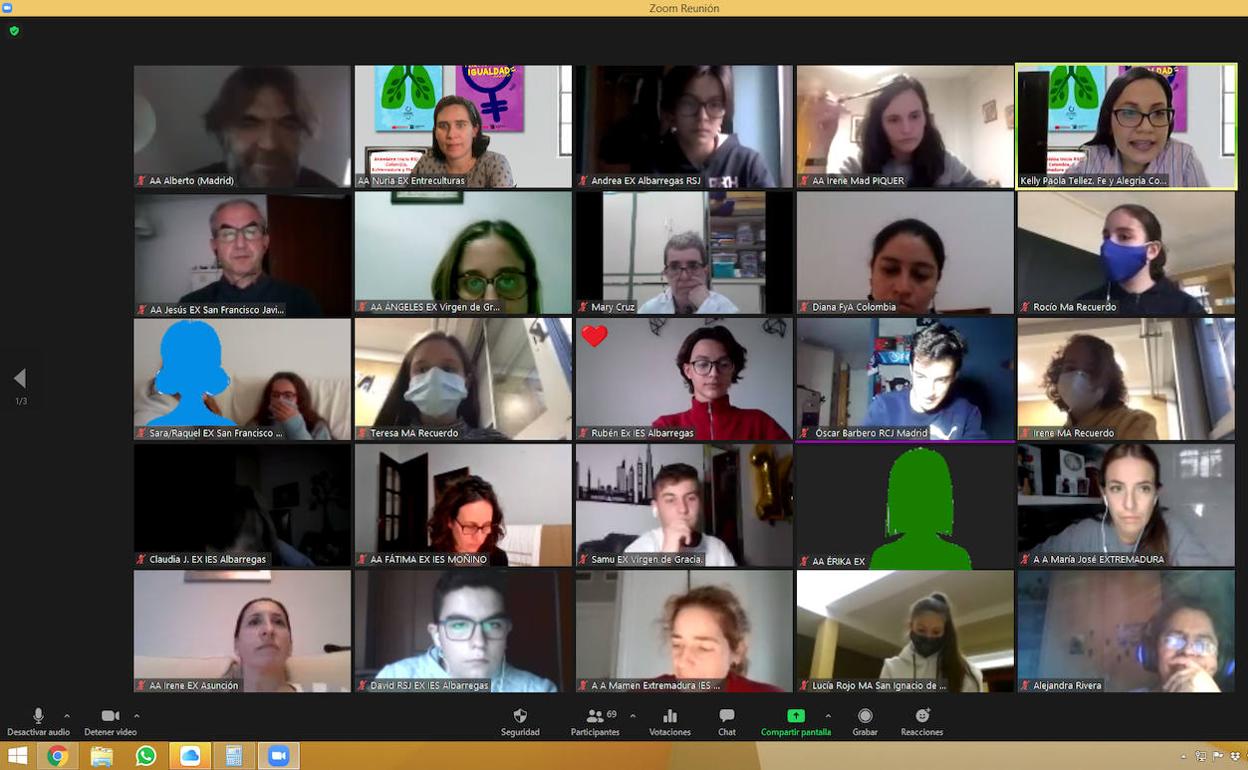 El IESO San Ginés participó en la apertura online del curso de la Red Solidaria de Jóvenes