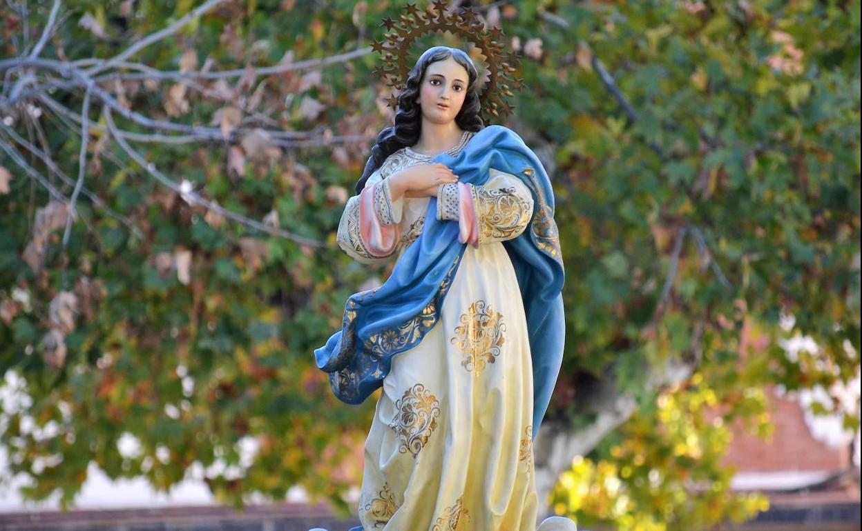 Procesión de la Virgen de la Inmaculada, imagen de archivo.