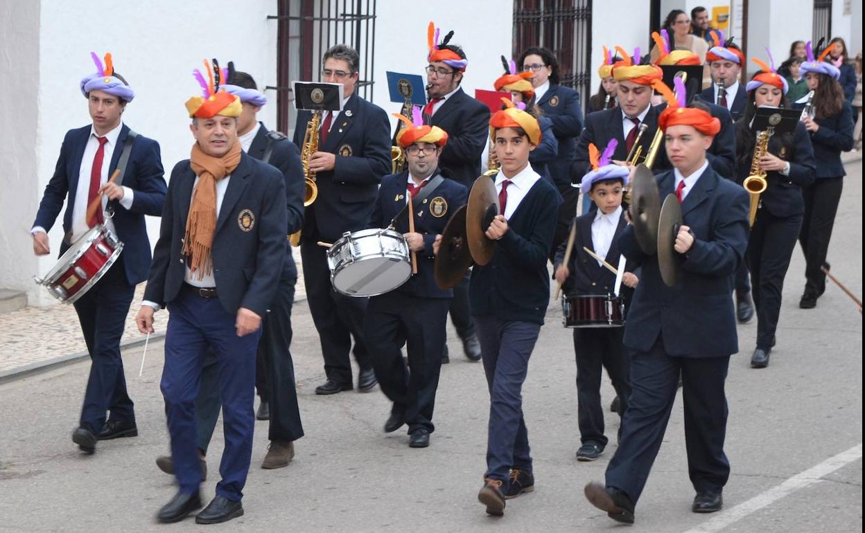 La Banda en una actuación navideña de 2019.