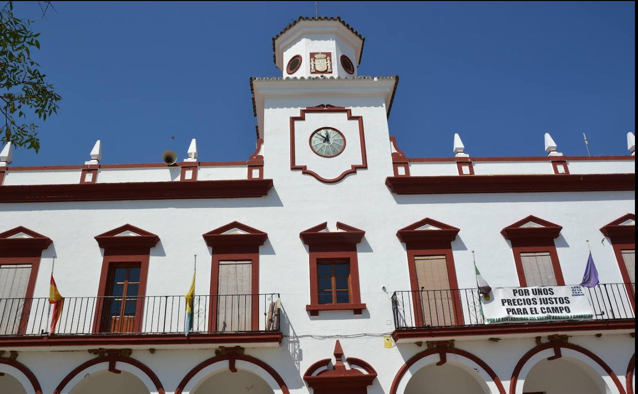 Fachada del Ayuntamiento.
