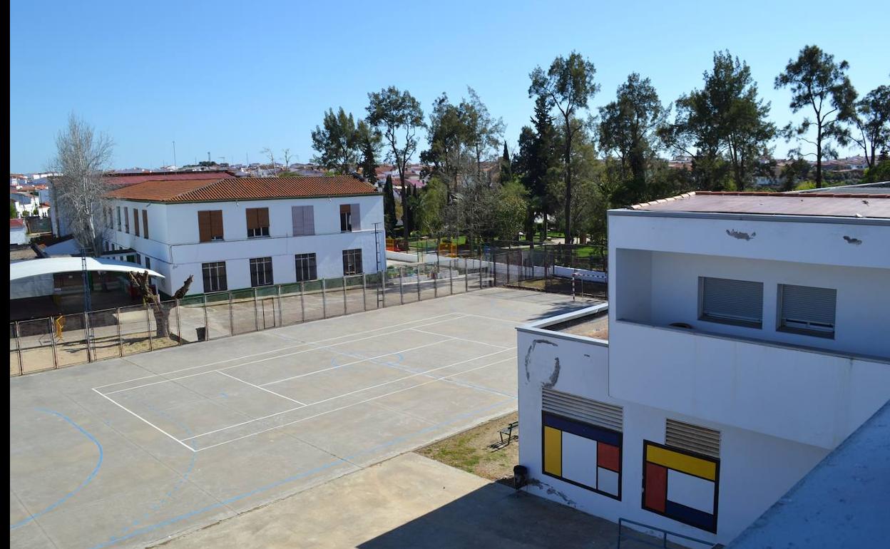 Vista de los CEntros Educativos de la localidad.