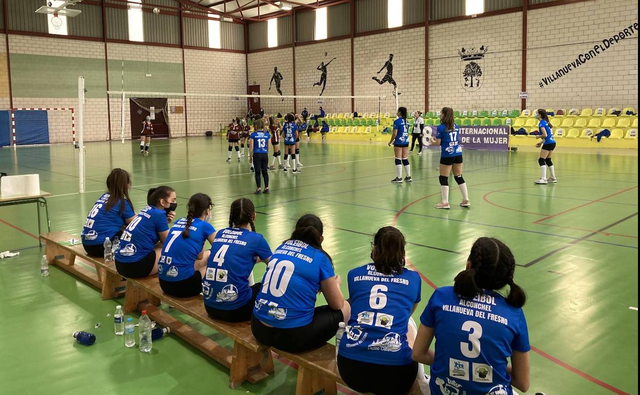 Momento del desarrollo de uno de los partidos.