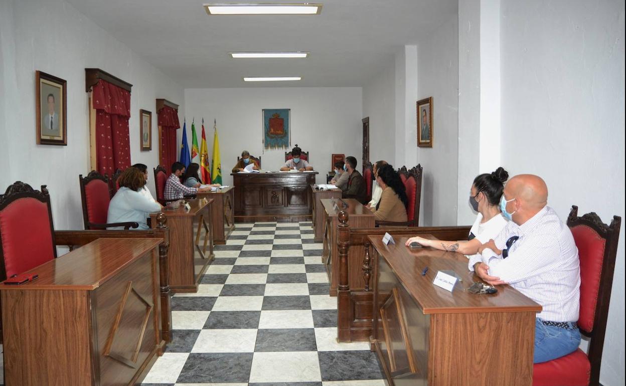 Momento del desarrollo del último pleno ordinario.