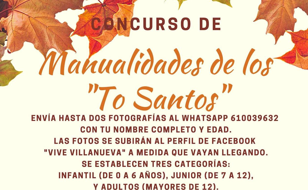 El Ayuntamiento lanza un concurso de maquillaje de Halloween y otro de manualidades
