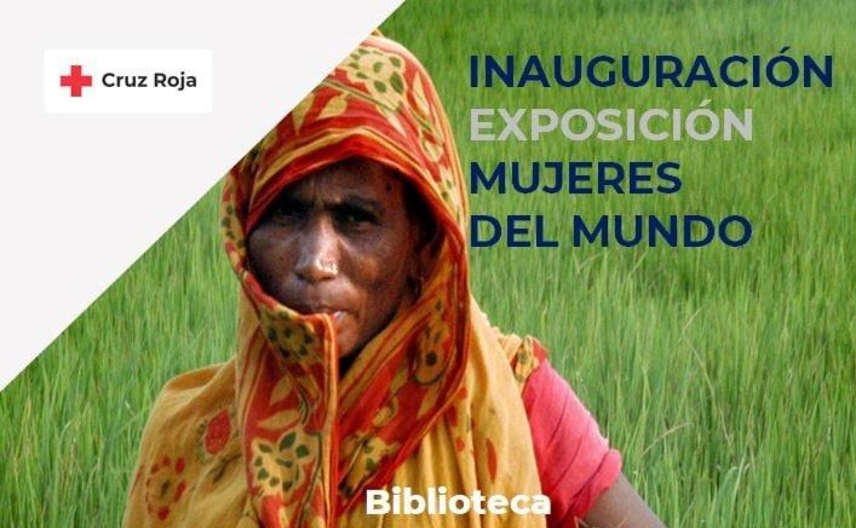 La Biblioteca acogerá la inauguración de la muestra 'Mujeres del mundo' de Cruz Roja
