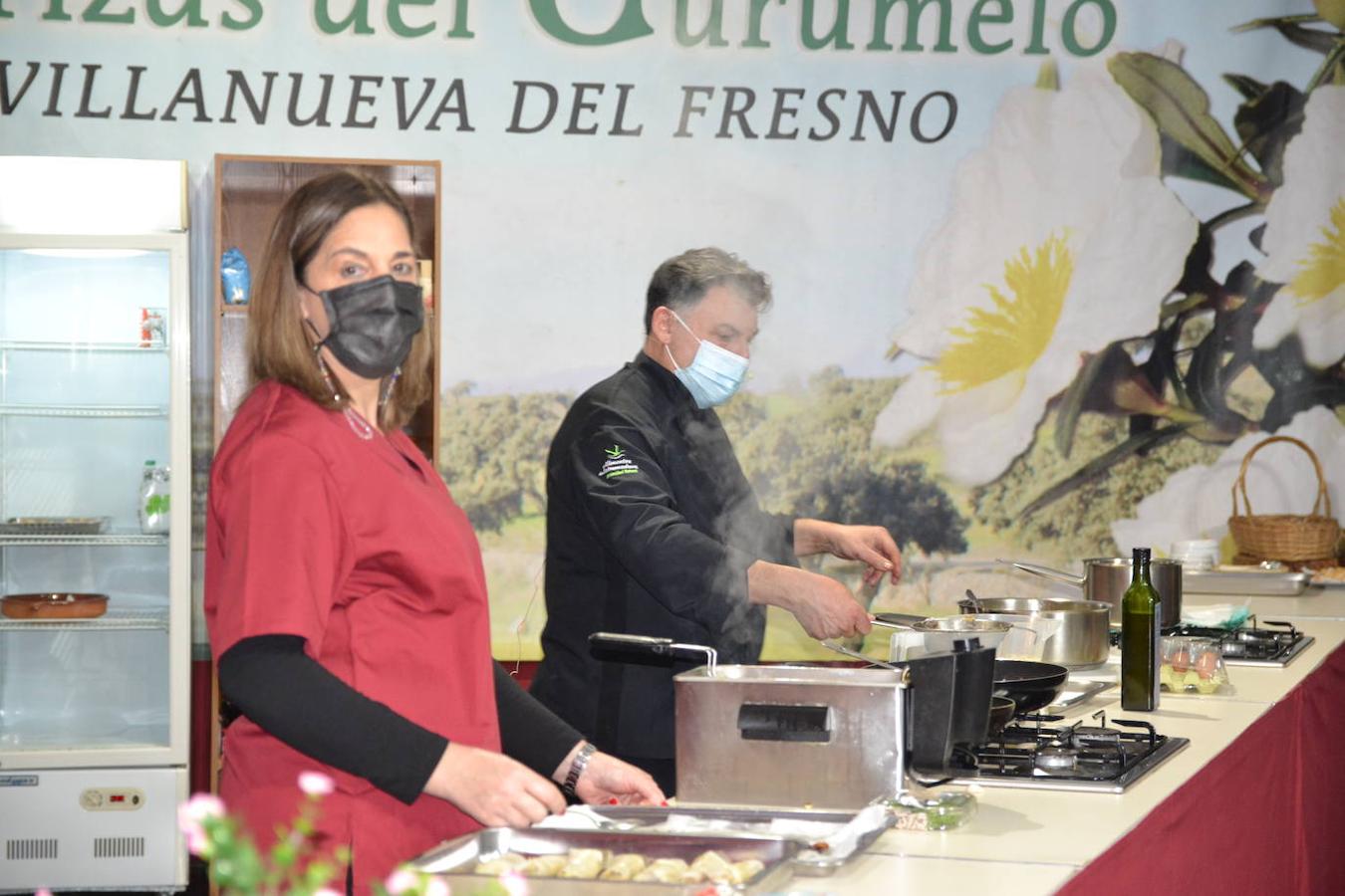 Taller de cocina del chef extremeño Pepe Valadés.