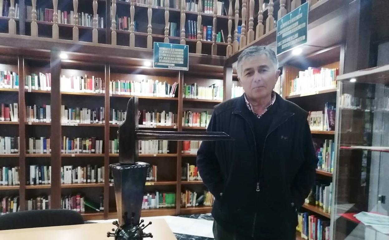 La cruz del camino de Valuengo del artista Antonio Viera será inaugurada