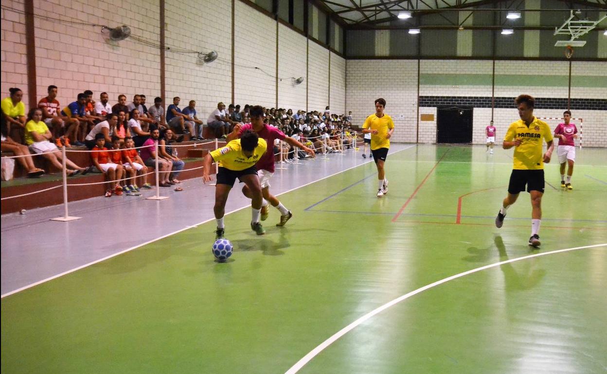 Encuentro perteneciente al Maratón de Fútbol sala, imagen de archivo.