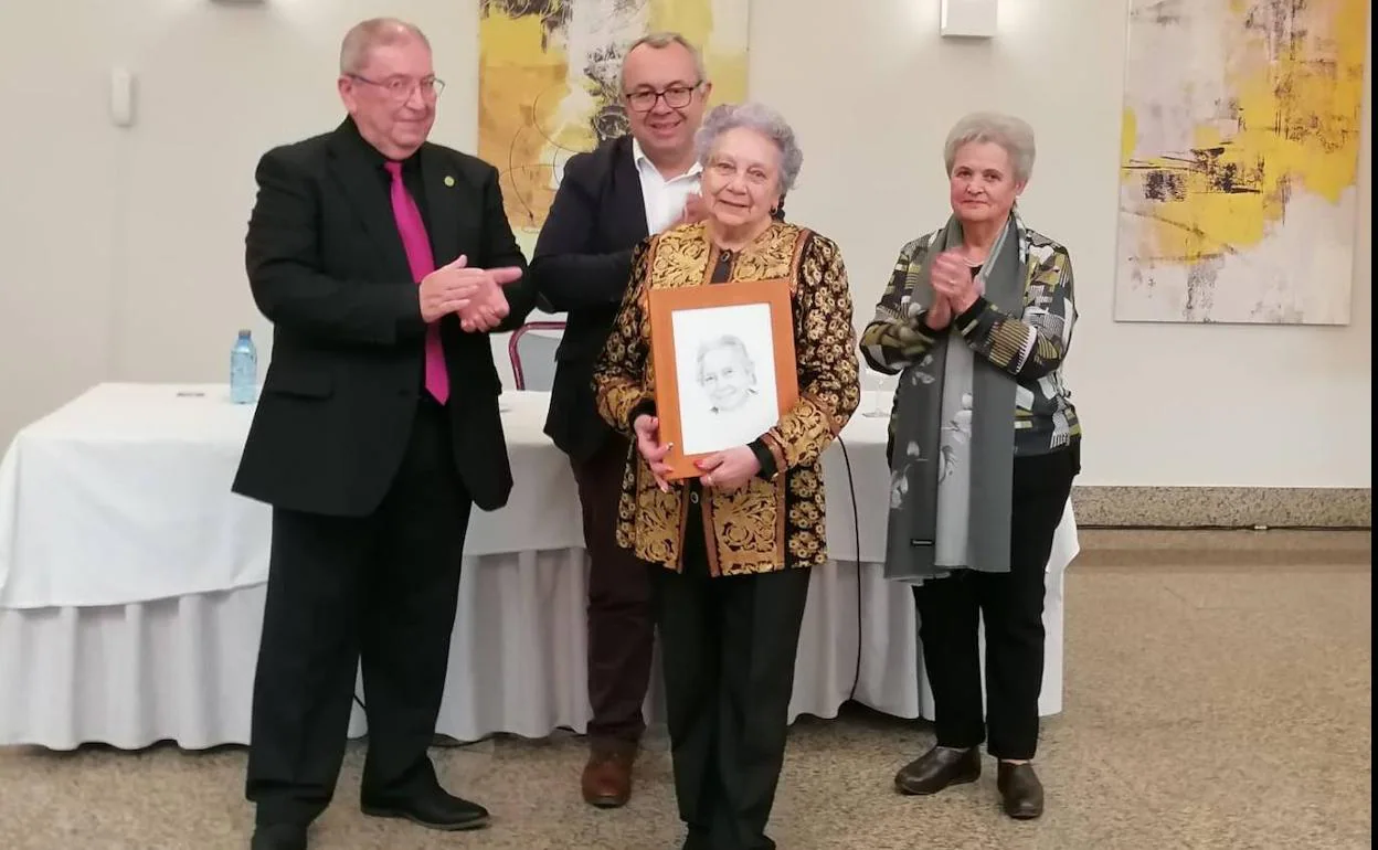 María Sol Márquez en el homenaje 'Memoria viva, mujeres para recordar'