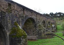 Zona del puente de la Bogaña donde trasncurrirá la ruta.
