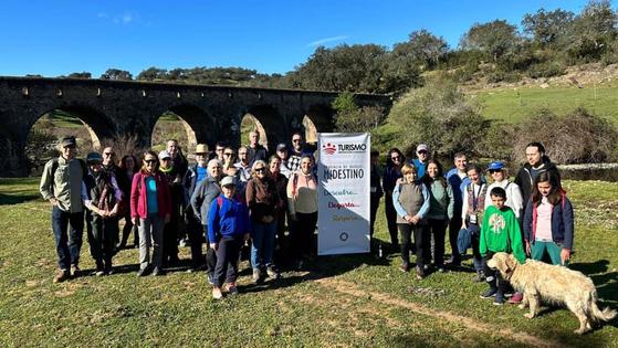 El programa de Dinamización Turística de la Diputación dio a conocer el entorno del río Alcarrache
