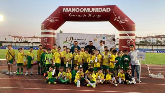 Clausurada la VI Liga de Fútbol base de la Comarca de Olivenza