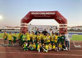 Equipos y técnicos del ADC Villanueva.