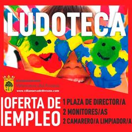 El Programa Municipal de Empleo oferta cinco puestos de trabajo para la Ludoteca Rural