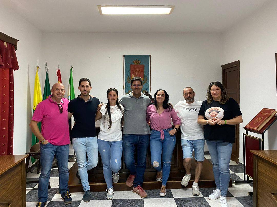 Concejales del PSOE en el último pleno.