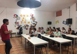 Momento de la inauguración del curso.