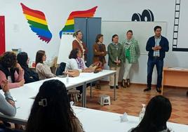 Momento de la inauguración.