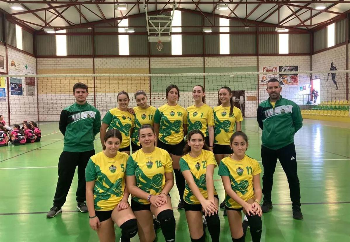 Equipo de Cadetes de EMD Villanueva del Fresno.