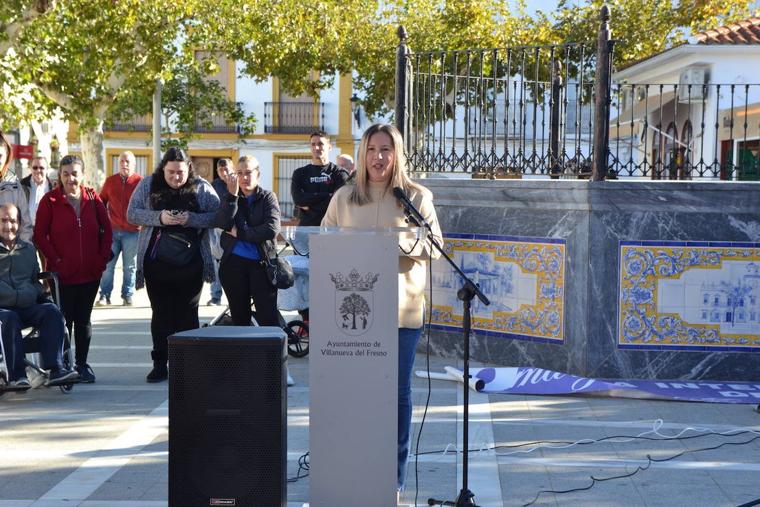 La localidad se implica en los actos de repulsa de la Violencia de Género
