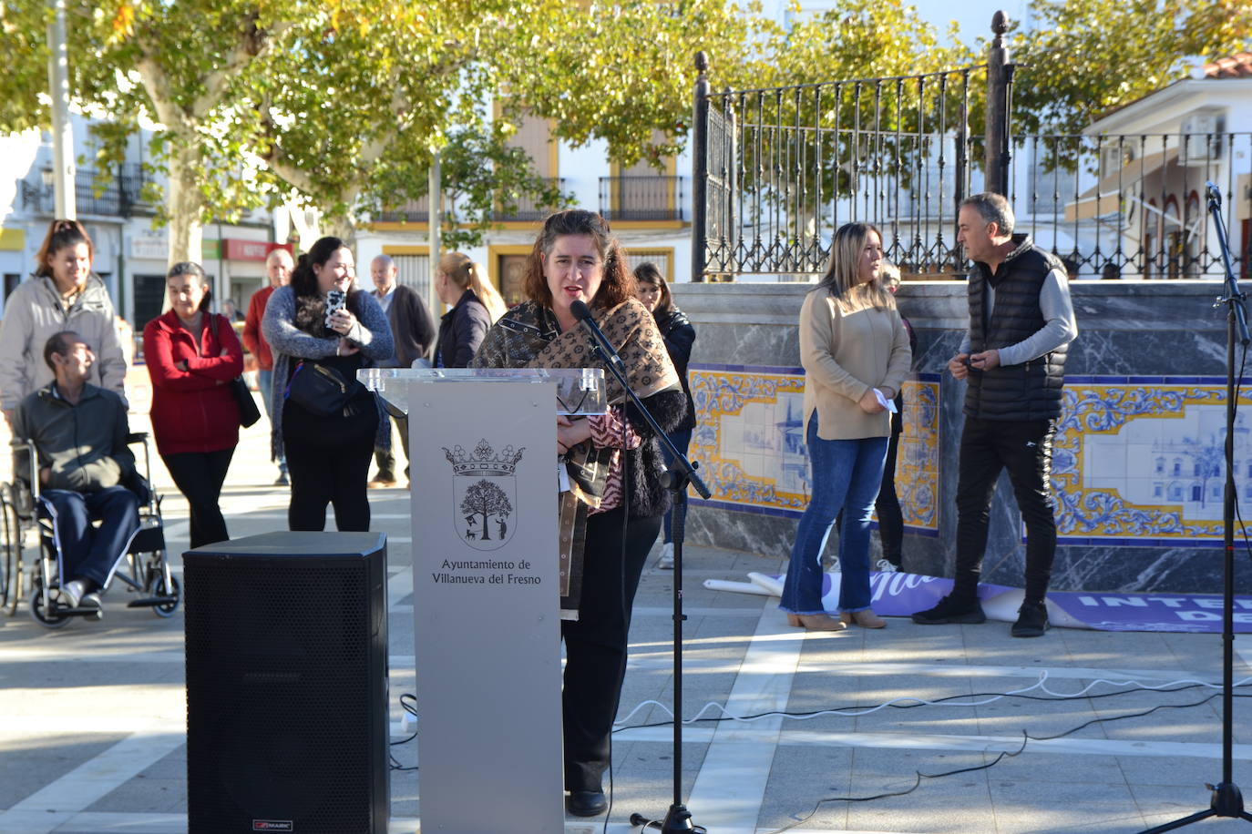 La localidad se implica en los actos de repulsa de la Violencia de Género
