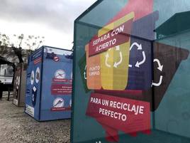 Paneles de la campaña de Promedio sobre el reciclaje.