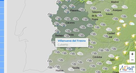 La localidad está en alerta amarilla por fuertes rachas de viento