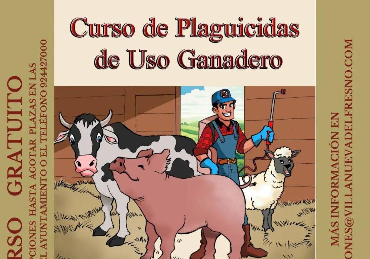 El Ayuntamiento oferta un curso gratuito de 'Plaguicidas de uso ganadero'