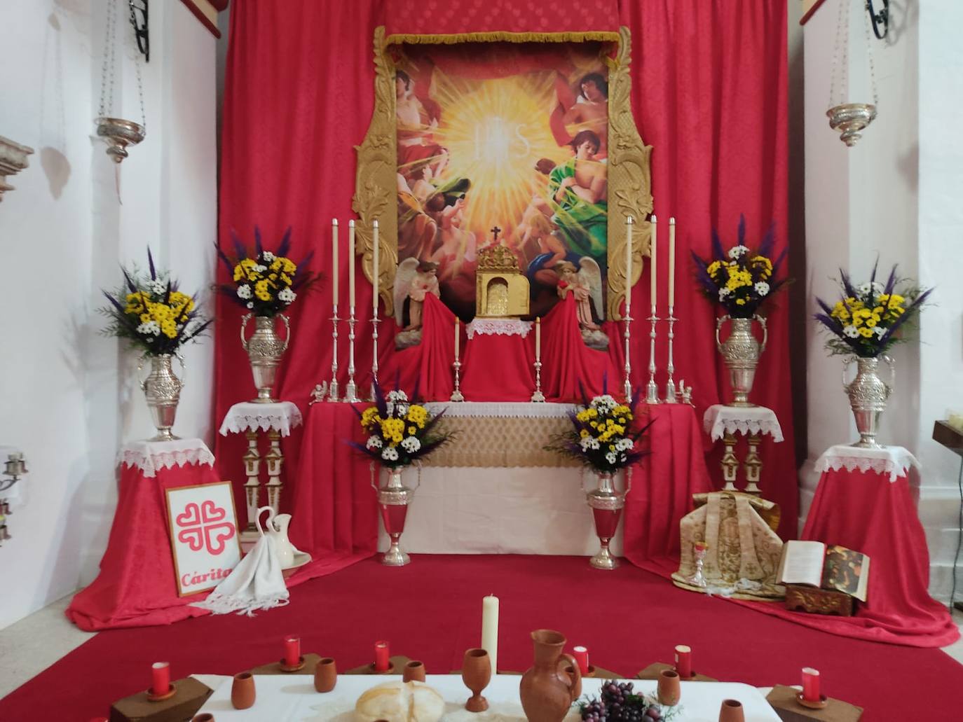 Monumento para la Hora Santa.