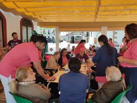 La jornada finalizó con el desarrollo de un bingo.