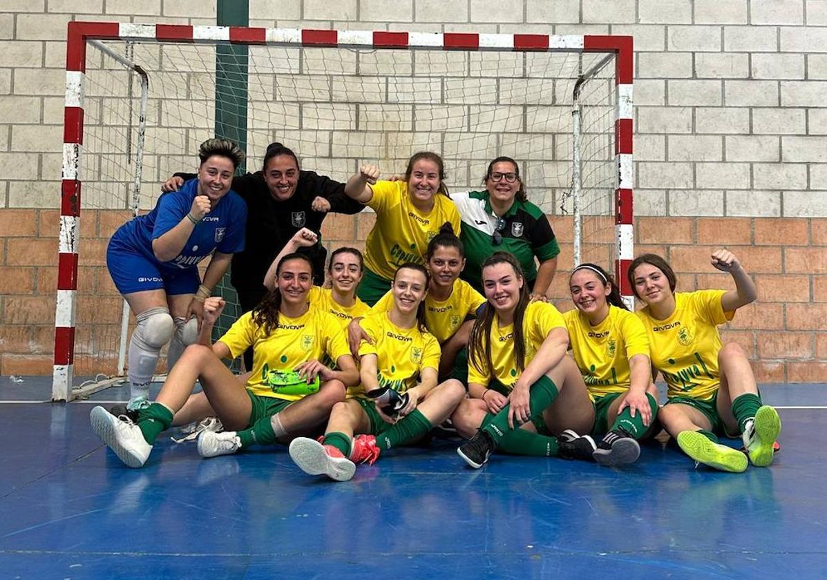El equipo femenino de ADC Villanueva se juega el pase a la gran final de la Copa Extremadura