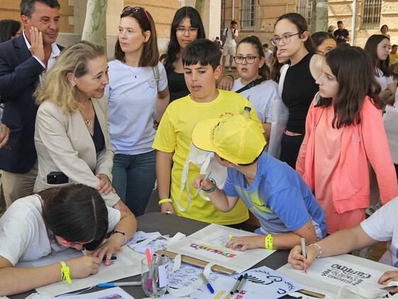 Alumnos del IESO San Ginés participaron en el encuentro 'Educavita' en Villafranca de los Barros
