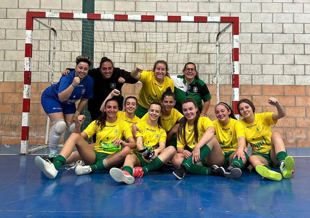 El equipo femenino de ADC Villanueva disputará la eliminatoria del Play Off