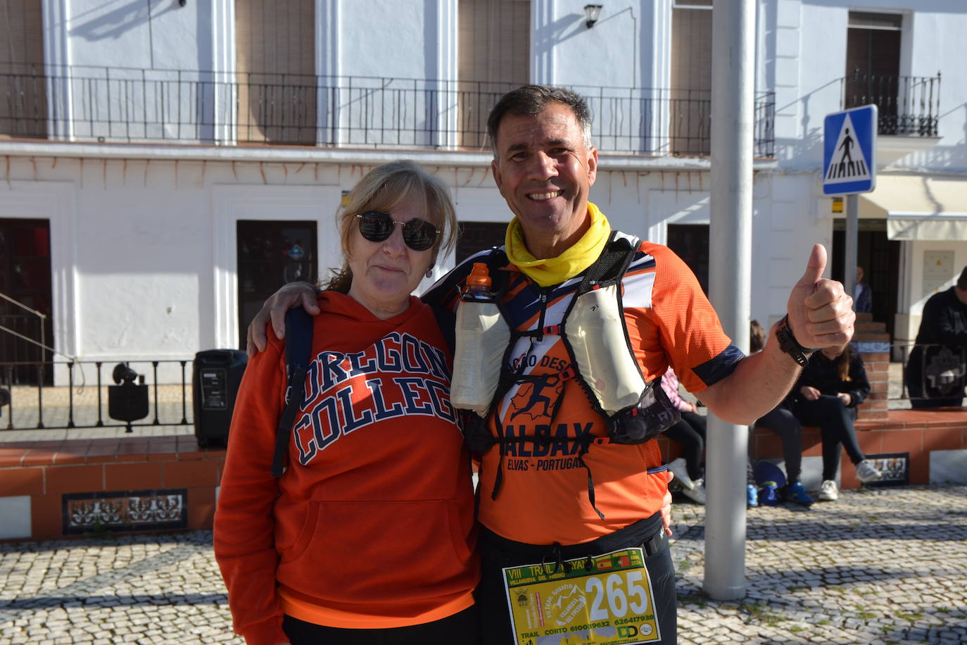 La localidad entregó 1.000 euros a Feder del VIII Trail Rayano Solidario en el que hubo más de 300 deportistas