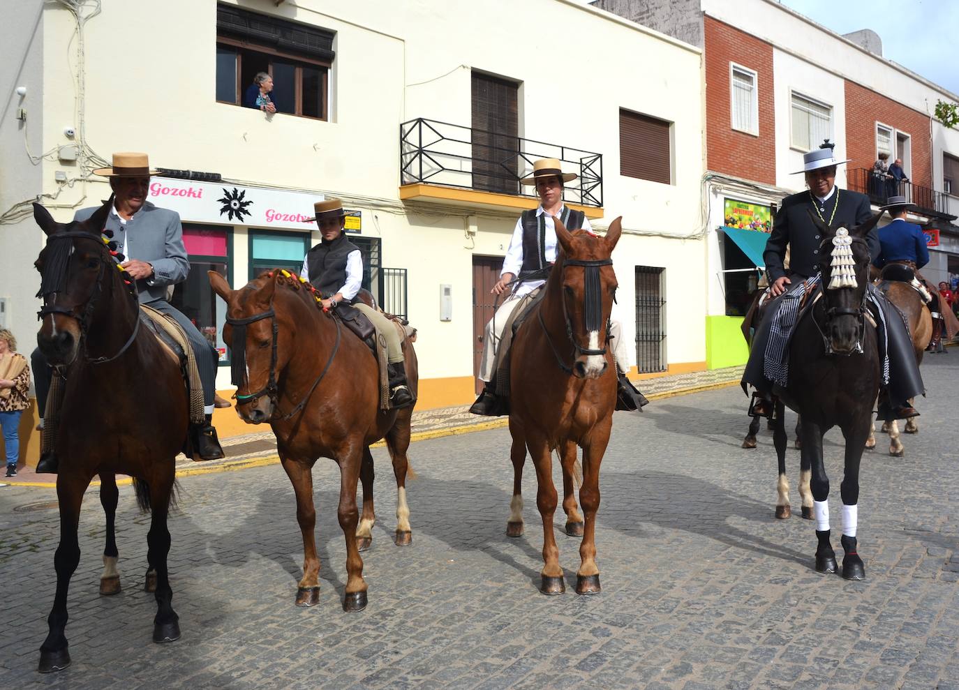 La lluvia respetó la tradicional romería en honor al Patrón San Ginés de la Jara