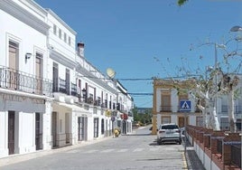 Calle del entorno de la plaza de España donde se cortará el tráfico los fines de semana.