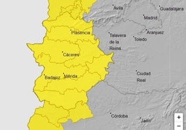 La localidad estará en Alerta Amarilla por lluvias y tormentas