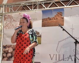 Pepa Guille´ animó el pregó de la Feria de 2018.